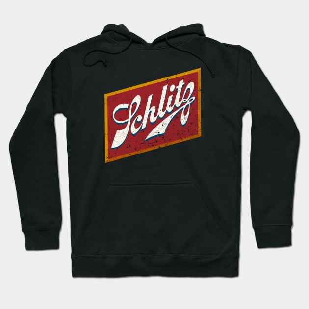 schlitz beer Hoodie by guilhermedamatta